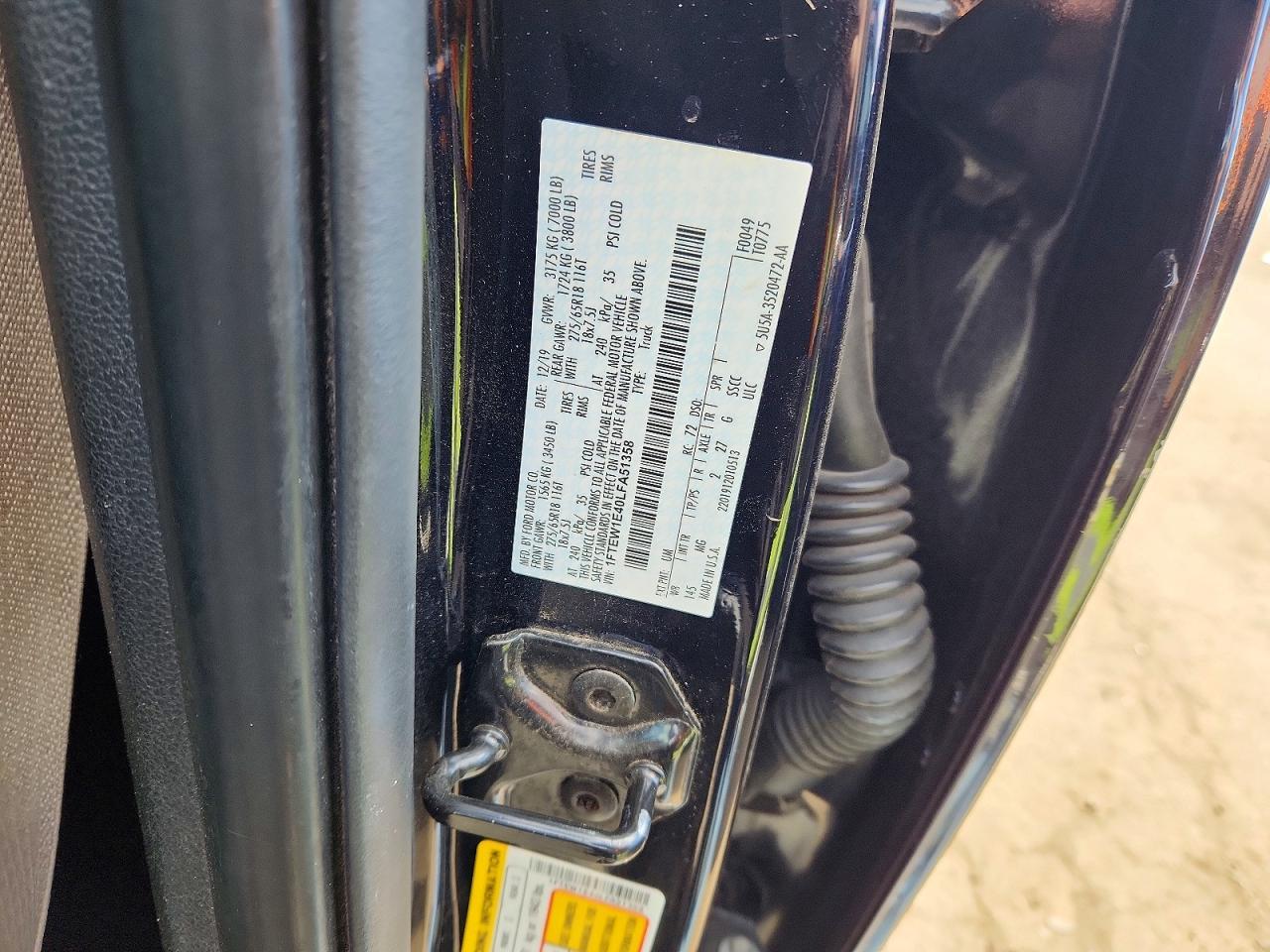 2020 Ford F150 Supercrew