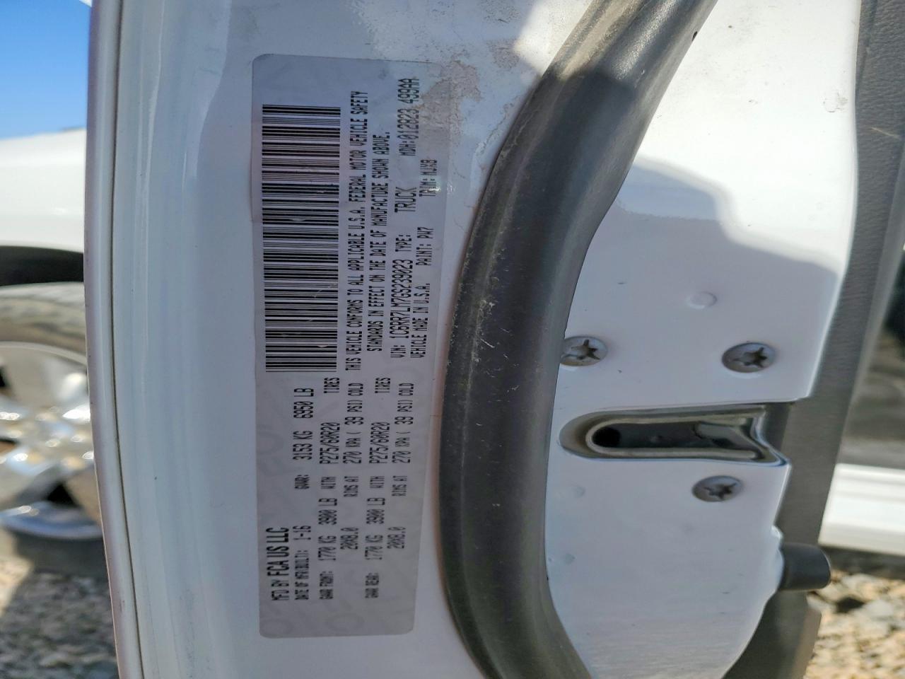 2016 Dodge Ram 1500 slt