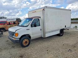 Ford salvage cars for sale: 2005 Ford E350 BOX Truck