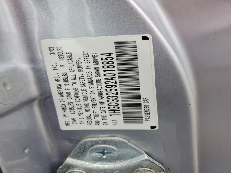 2002 Honda Accord ex