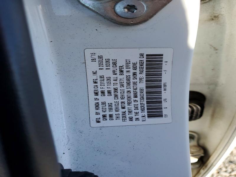 2016 Honda Accord ex