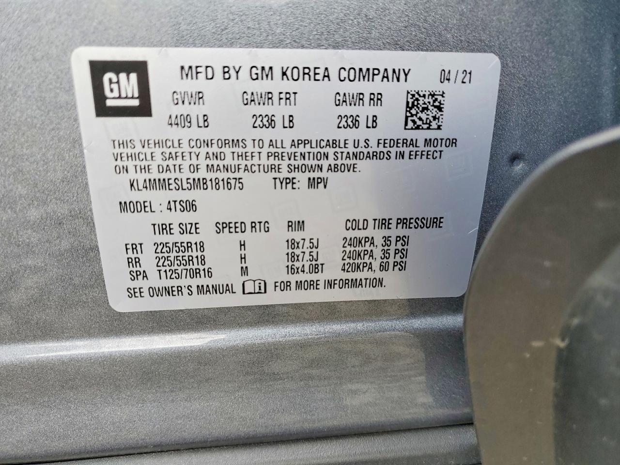 2021 Buick Encore gx Select