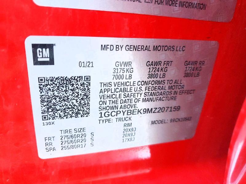 2021 Chevrolet Silverado K1500 Custom