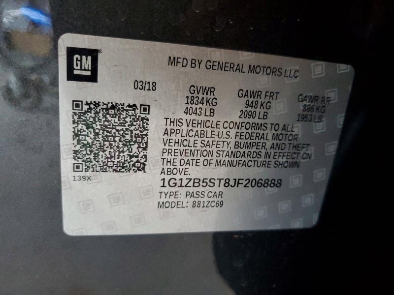 2018 Chevrolet Malibu ls