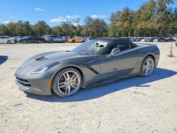Chevrolet Corvette salvage cars for sale: 2015 Chevrolet Corvette Stingray Z51 2LT