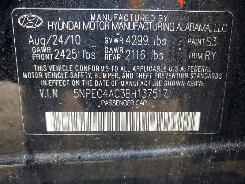 2011 Hyundai Sonata Limited
