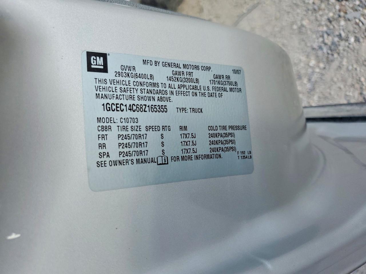 2008 Chevrolet Silverado C1500