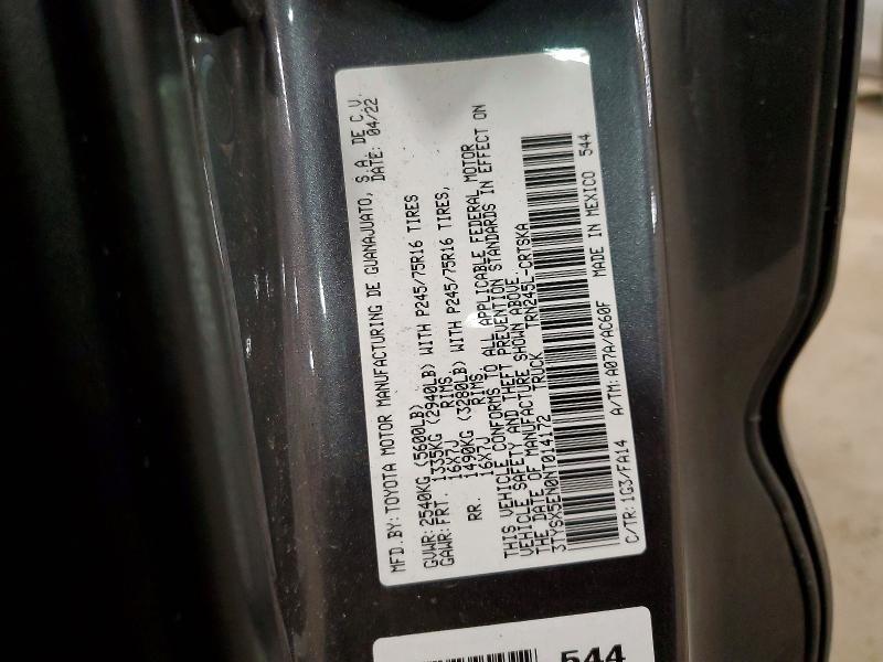 2022 Toyota Tacoma sr