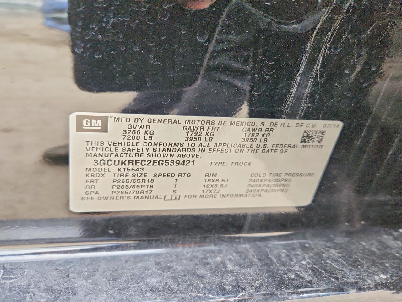 2014 Chevrolet Silverado K1500 LT