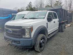 Ford Vehiculos salvage en venta: 2018 Ford F450 Super Duty Flatbed Truck