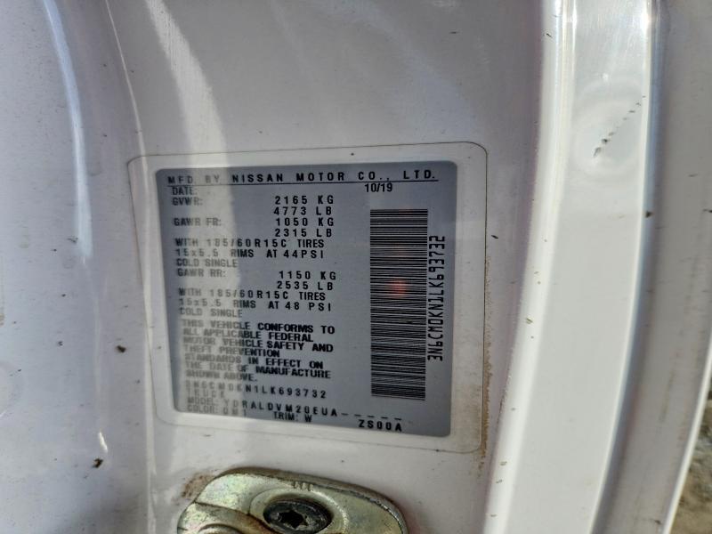 2020 Nissan NV200 Delivery Van