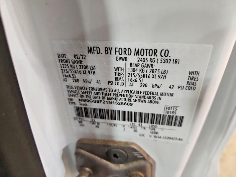 2022 Ford Transit Connect XLT
