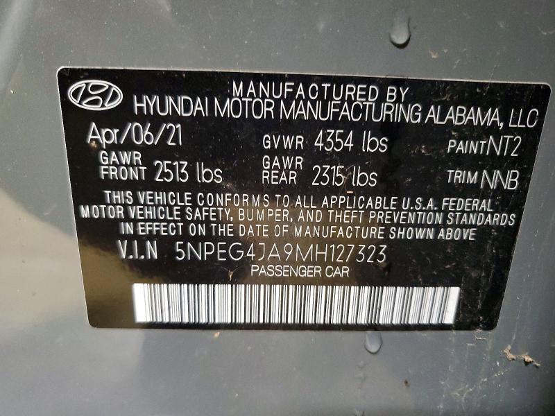 2021 Hyundai Sonata se