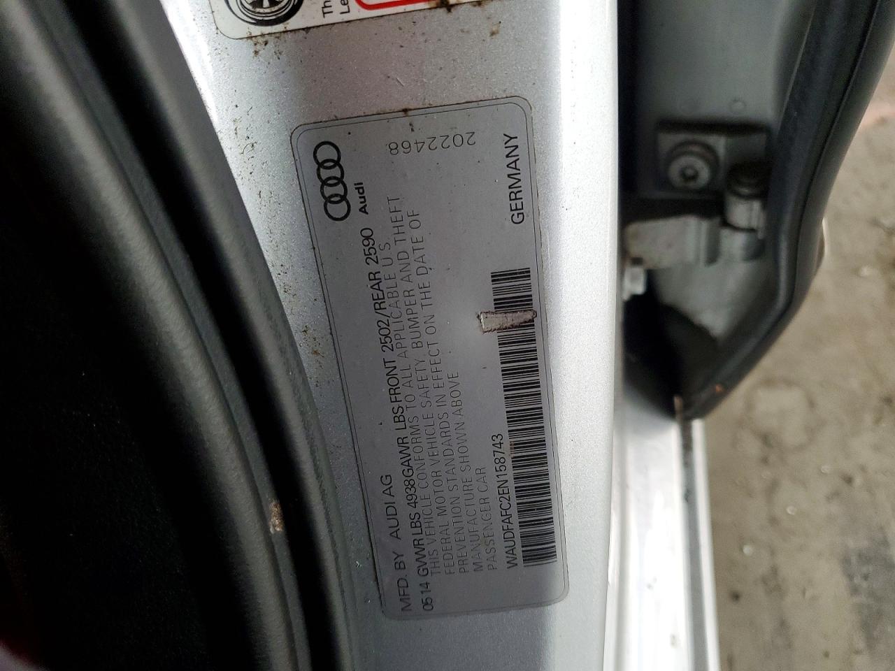 2014 Audi A6 Premium Plus