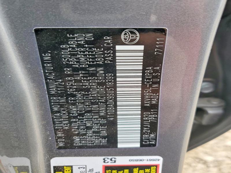 2025 Toyota Camry xse