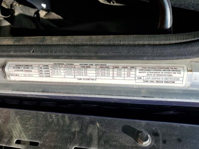 2022 Peterbilt 389-semi Truck