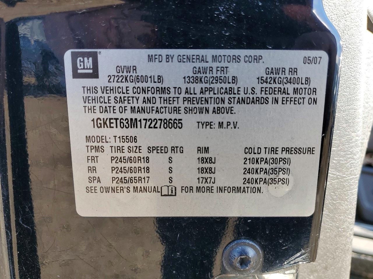 2007 GMC Envoy Denali