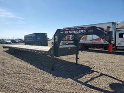 Salvage trucks for sale at Amarillo, TX auction: 2026 PJ Flatbed Trailer