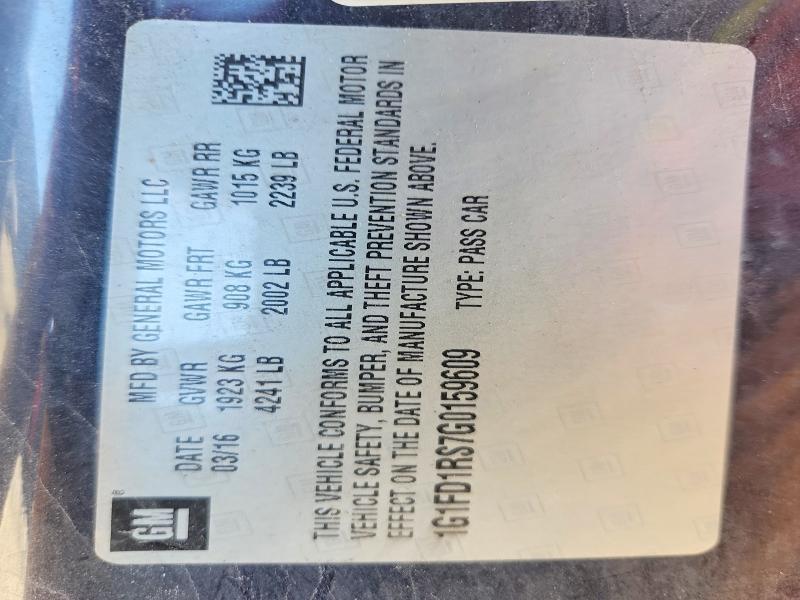 2016 Chevrolet Camaro lt