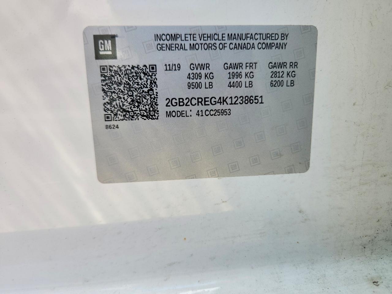 2019 Chevrolet Silverado HD Utility / Service Truck