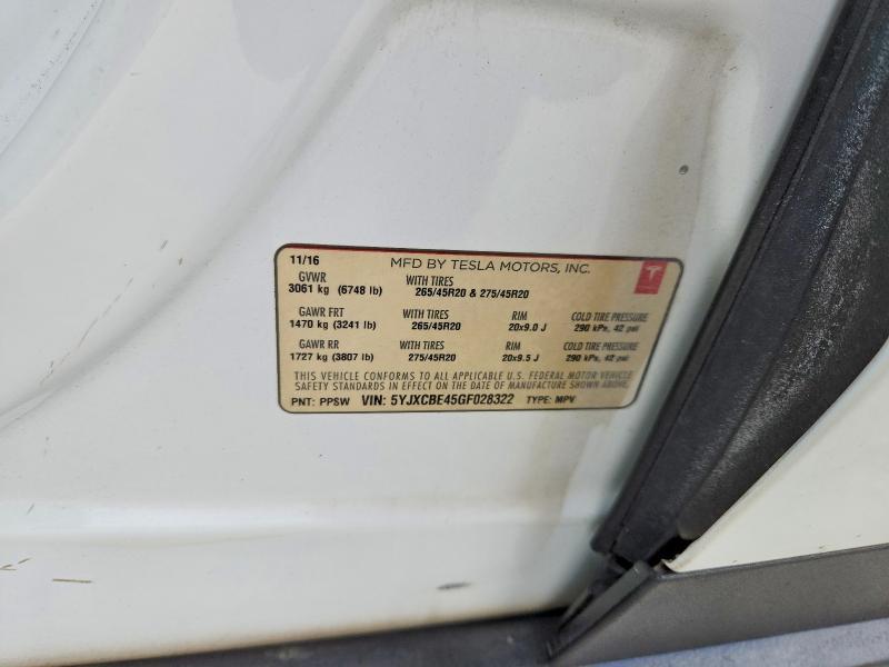 2016 Tesla Model x