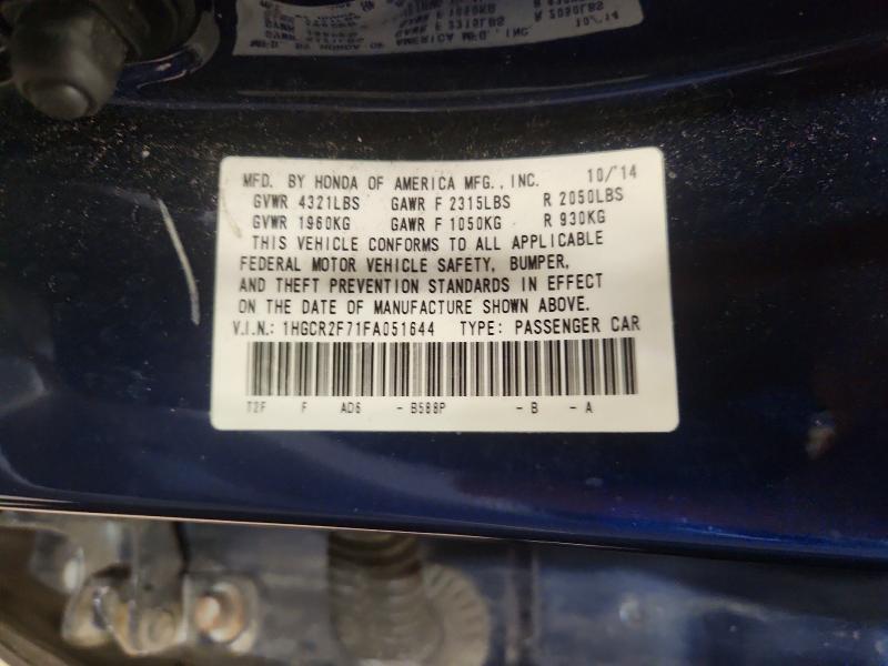 2015 Honda Accord ex