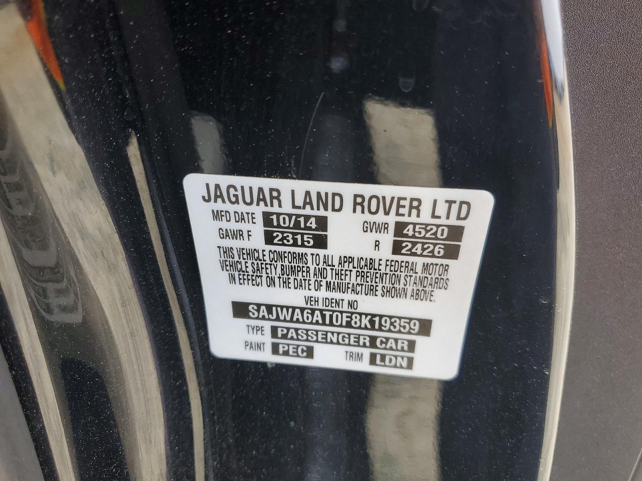 2015 Jaguar F-type