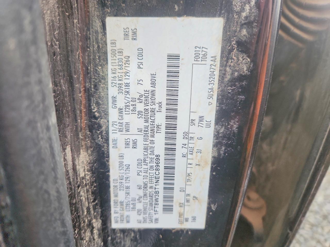 2022 Ford F350 Super Duty