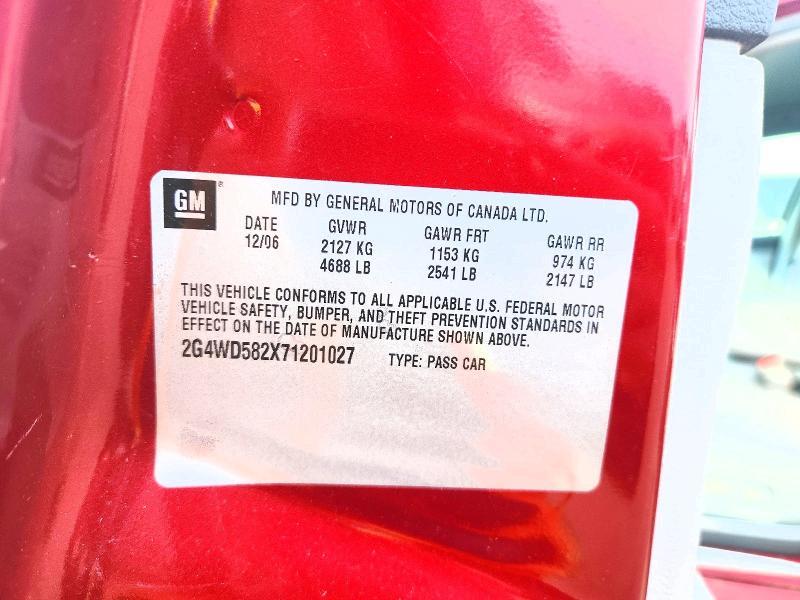 2007 Buick Lacrosse cxl