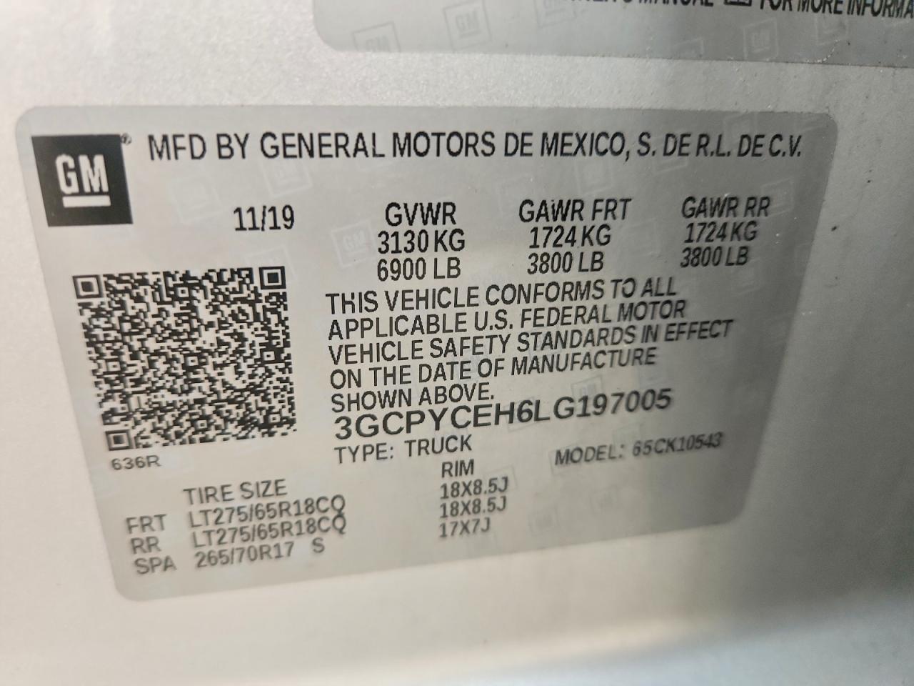 2020 Chevrolet Silverado K1500 Trail Boss Custom