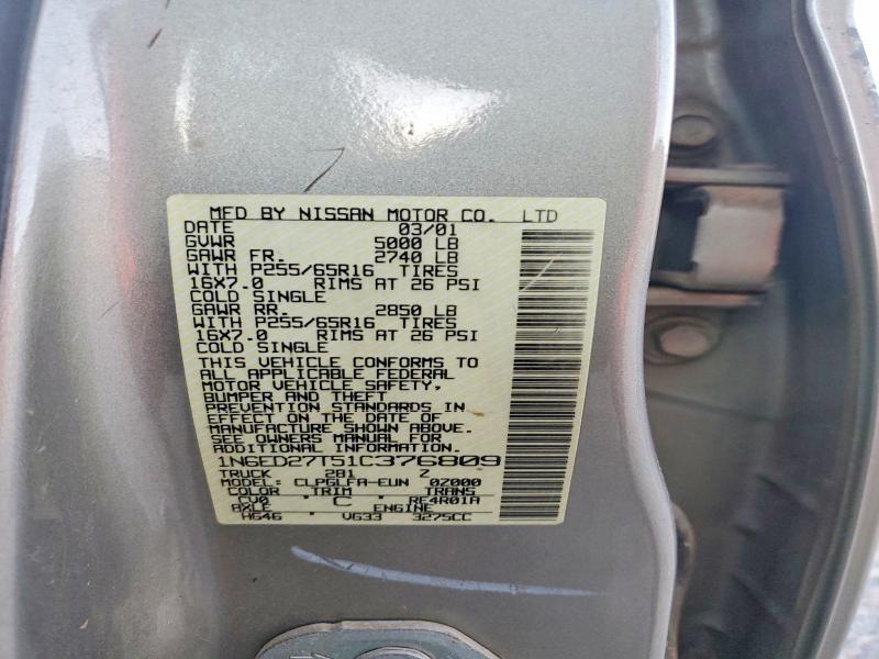 2001 Nissan Frontier XE