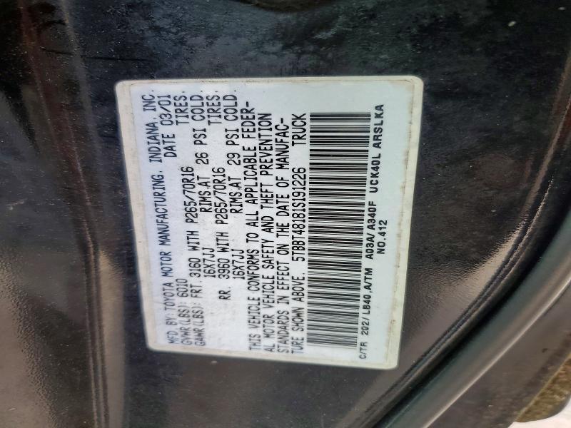 2001 Toyota Tundra Limited