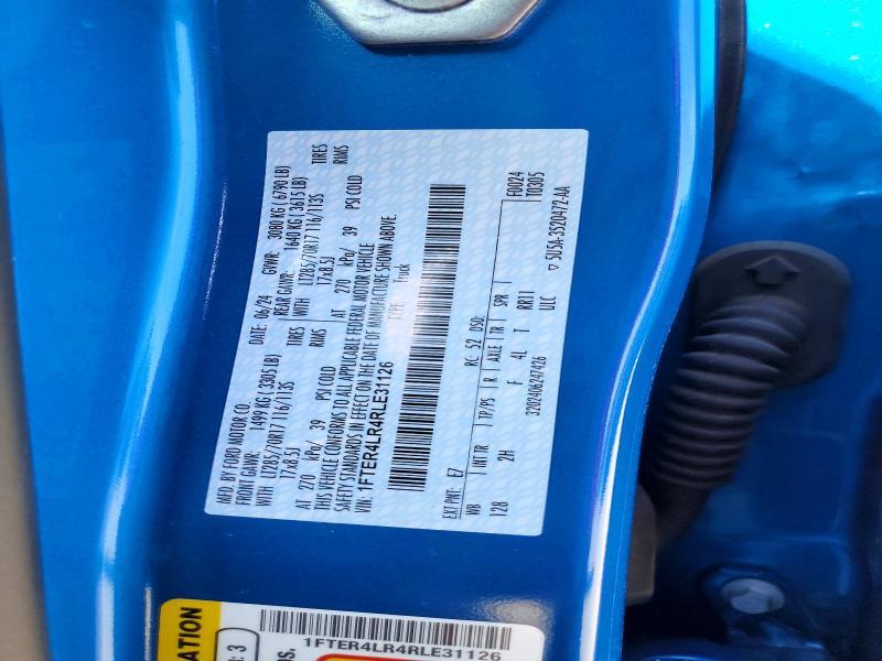 2024 Ford Ranger Raptor