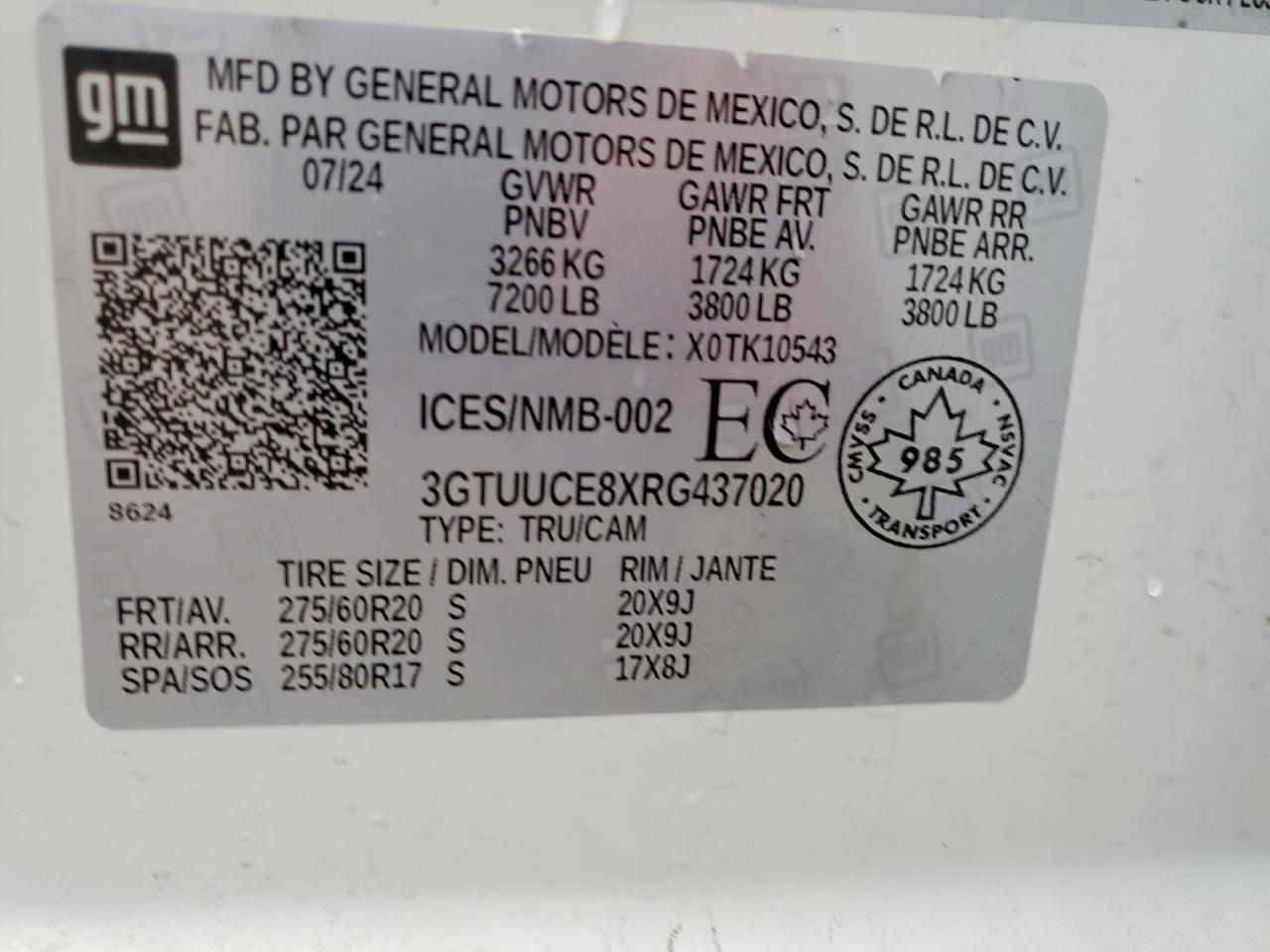 2024 GMC Sierra K1500 Elevation
