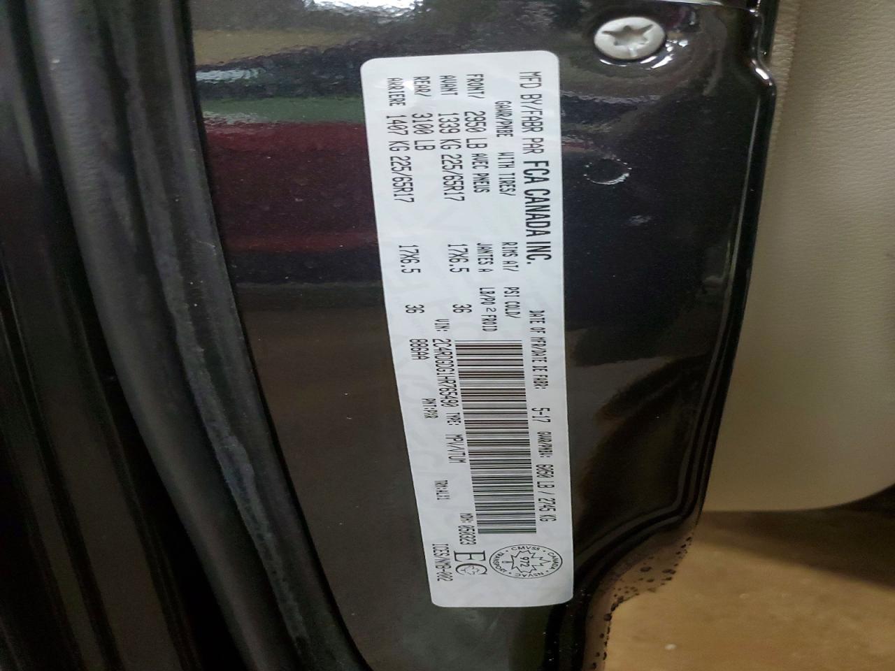 2017 Dodge Grand Caravan Crew