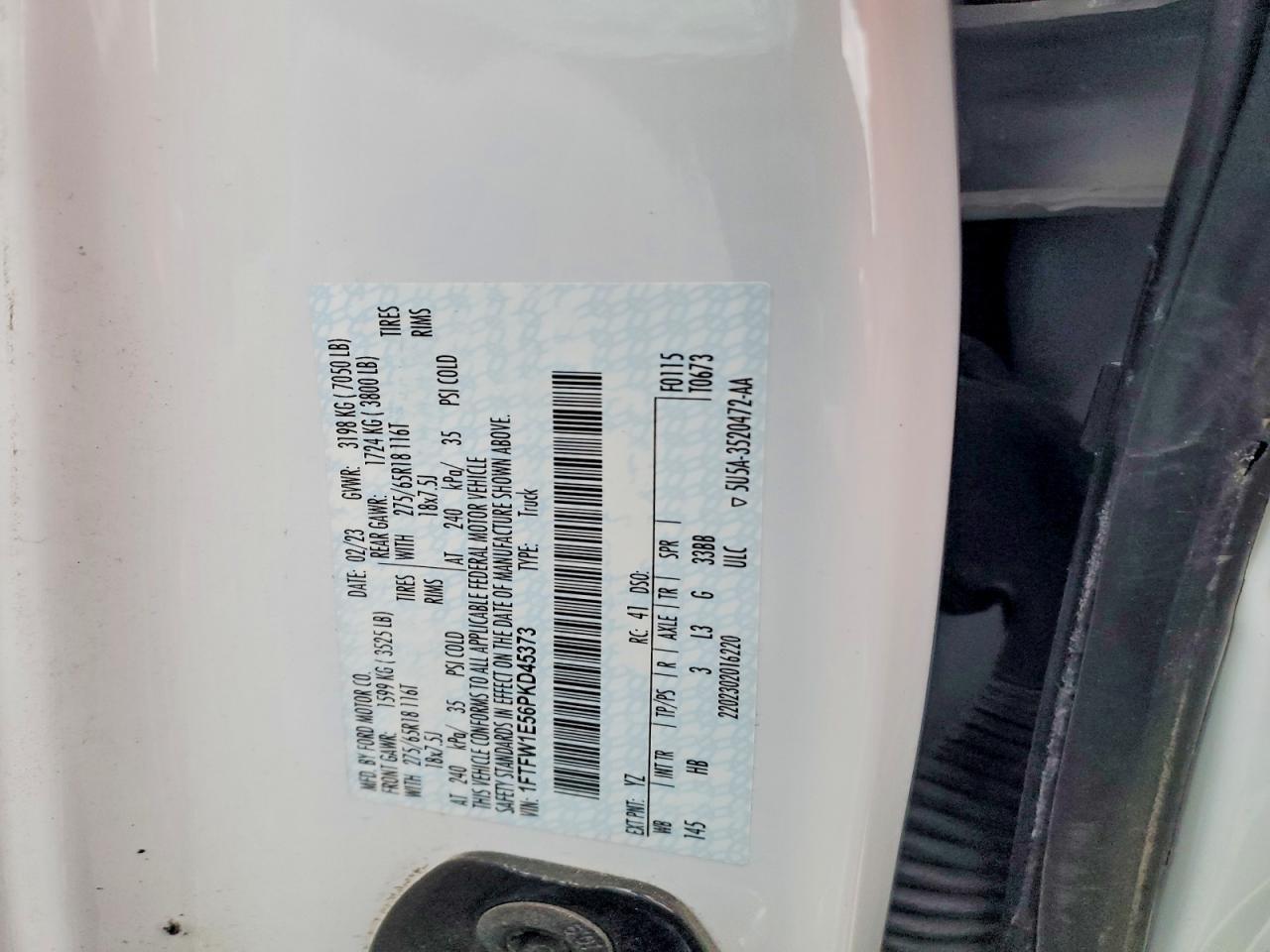 2023 Ford F150 Supercrew