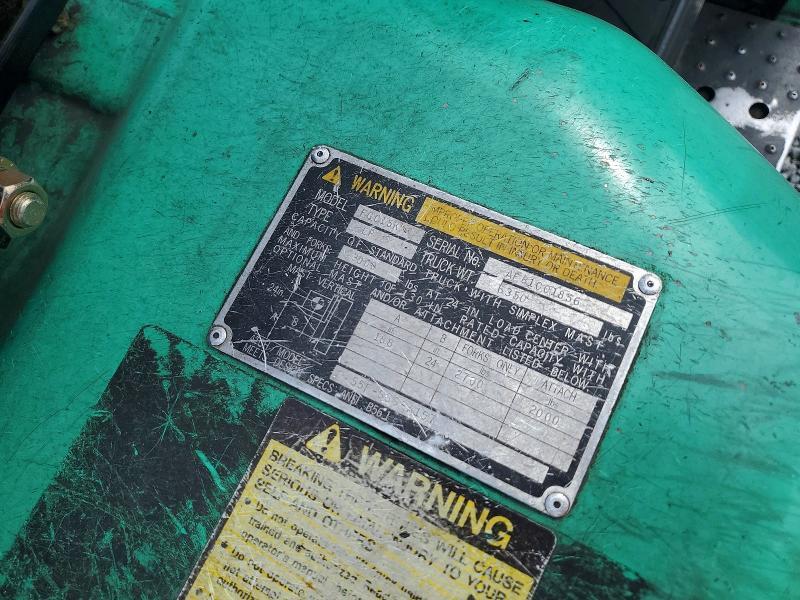 1981 Mitsubishi FGC15K Forklift