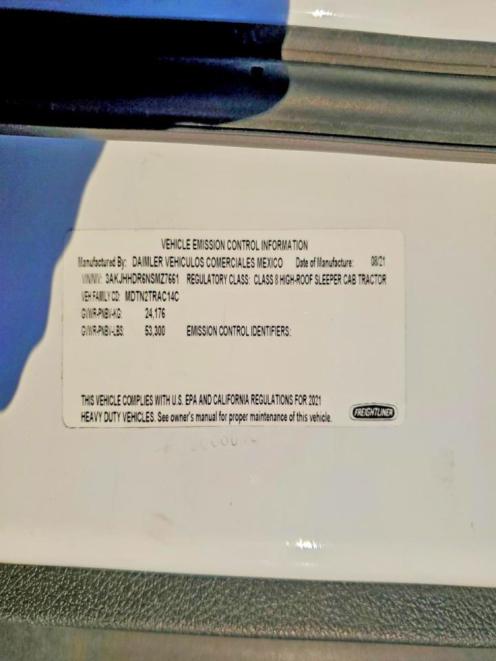 2022 Freigliner 2022 Freightliner Cascadia 126