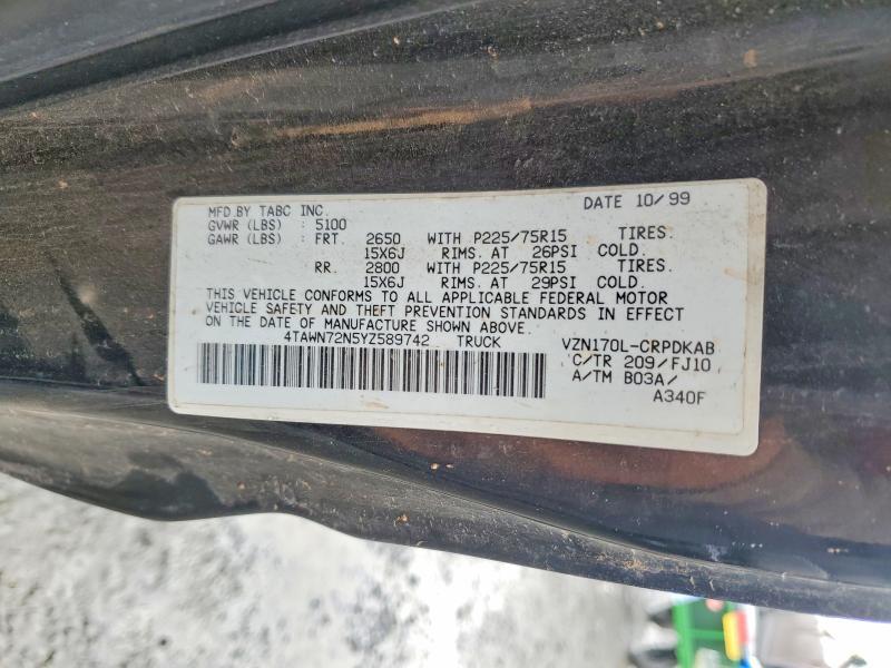 2000 Toyota Tacoma V6