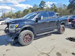 Nissan salvage cars for sale: 2021 Nissan Titan PRO-4X