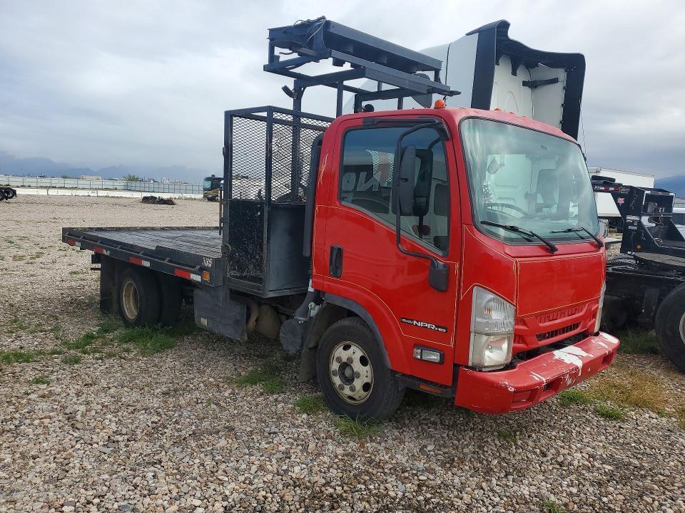 2020 Isuzu NPR HD Flatbed Truck