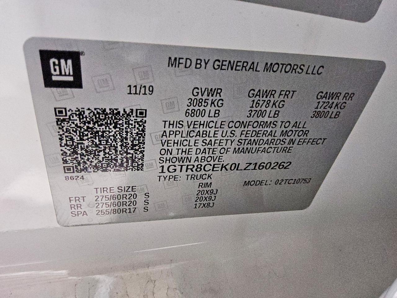 2020 GMC Sierra C1500 Elevation