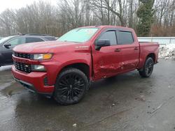 Chevrolet Silverado salvage cars for sale: 2020 Chevrolet Silverado K1500 Custom