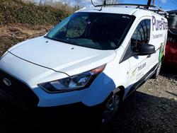 Salvage trucks for sale at Rocky View County, AB auction: 2019 Ford Transit Connect XL