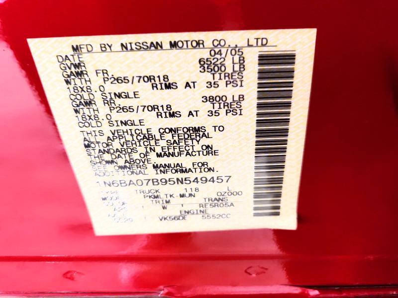 2005 Nissan Titan XE