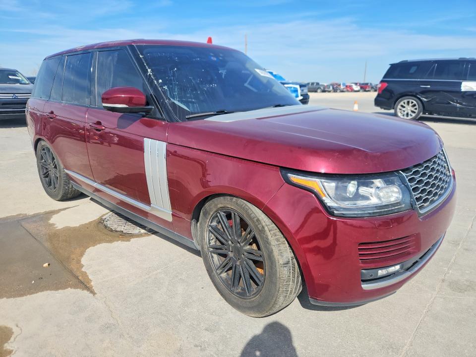 2017 Land Rover Range Rover hse