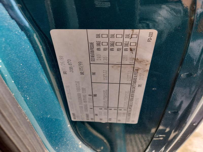 1999 GMC Savana rv G1500