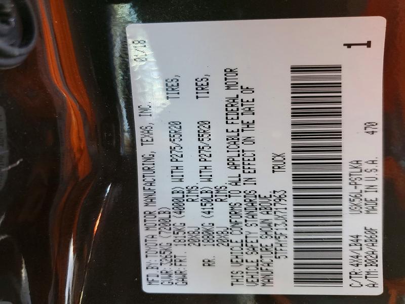 2018 Toyota Tundra Limited