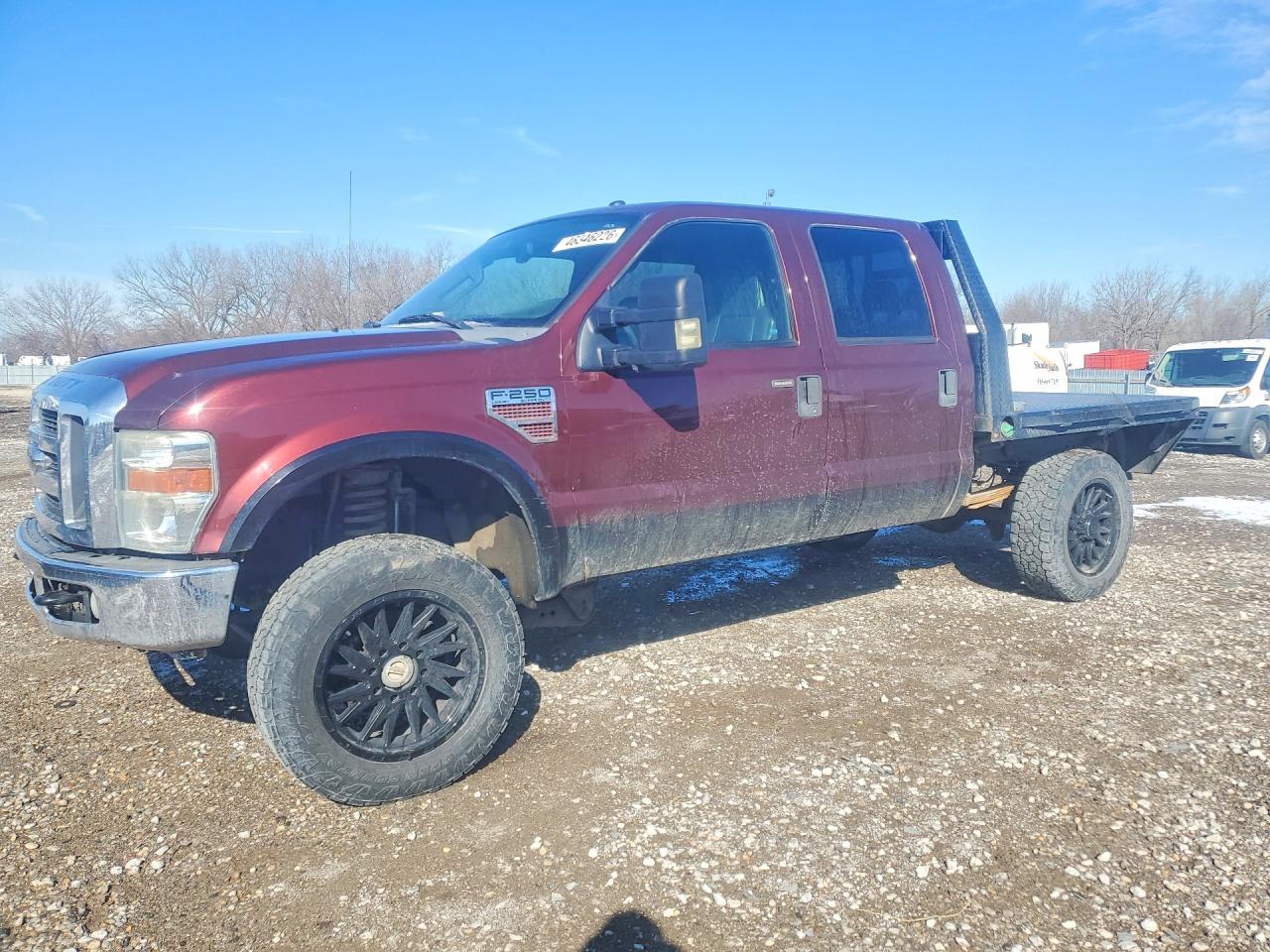 2009 Ford F250 Super Duty Flatbed Truck