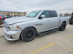 Salvage trucks for sale at Wilmer, TX auction: 2015 Dodge RAM 1500 Longhorn